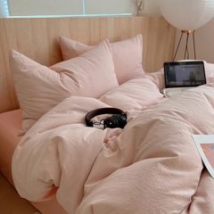 4Pcs Cotton Linen Japan | Set Cotton Đũi Nhật 4 Món Tiêu Chuẩn | ID 4PCSMUJPCLINENID18