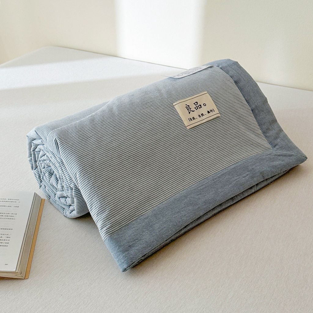 5Pcs Japan Linen |  New Colection  Bedsets Summer Blanket 230*200 Drap Freesize | ID jp025014