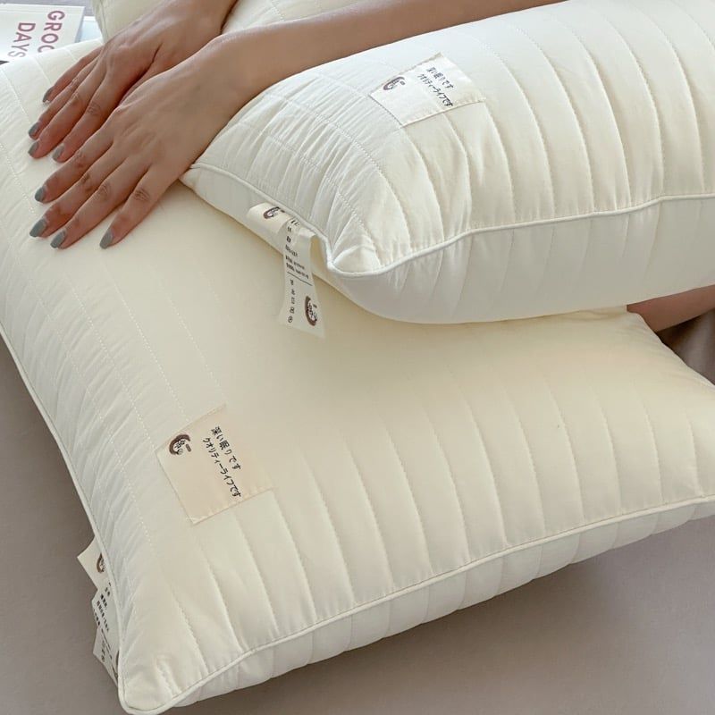 RUỘT GỐI LÔNG VŨ NHÂN TẠO CHẦN LATEX JAPAN SIZE 48*74CM