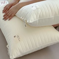 RUỘT GỐI LÔNG VŨ NHÂN TẠO CHẦN LATEX JAPAN SIZE 48*74CM