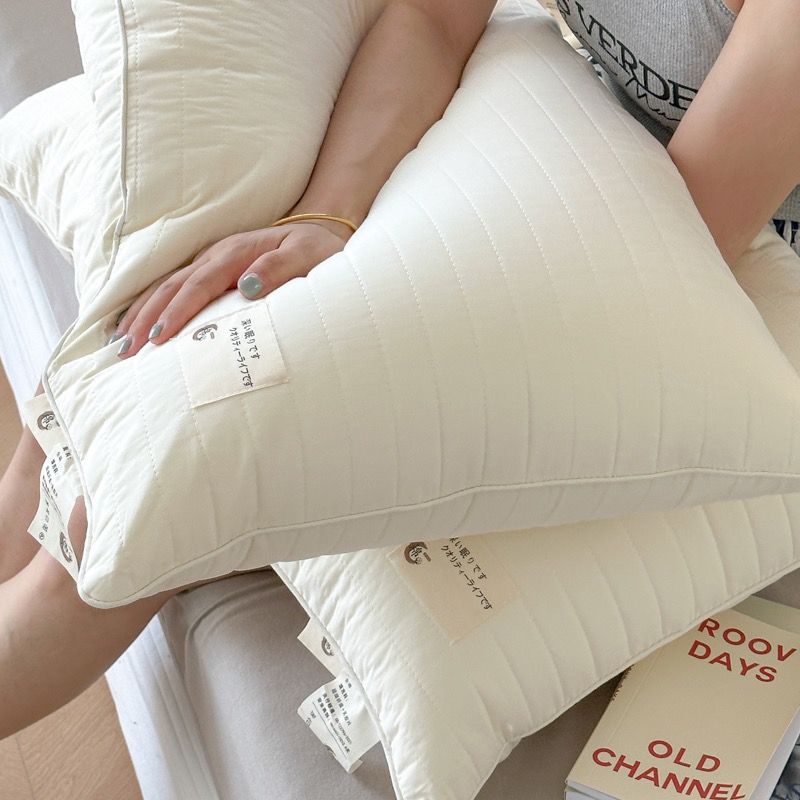 RUỘT GỐI LÔNG VŨ NHÂN TẠO CHẦN LATEX JAPAN SIZE 48*74CM