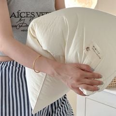 RUỘT GỐI LÔNG VŨ NHÂN TẠO CHẦN LATEX JAPAN SIZE 48*74CM