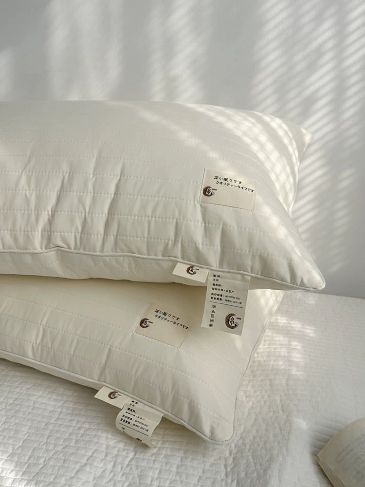 RUỘT GỐI LÔNG VŨ NHÂN TẠO CHẦN LATEX JAPAN SIZE 48*74CM