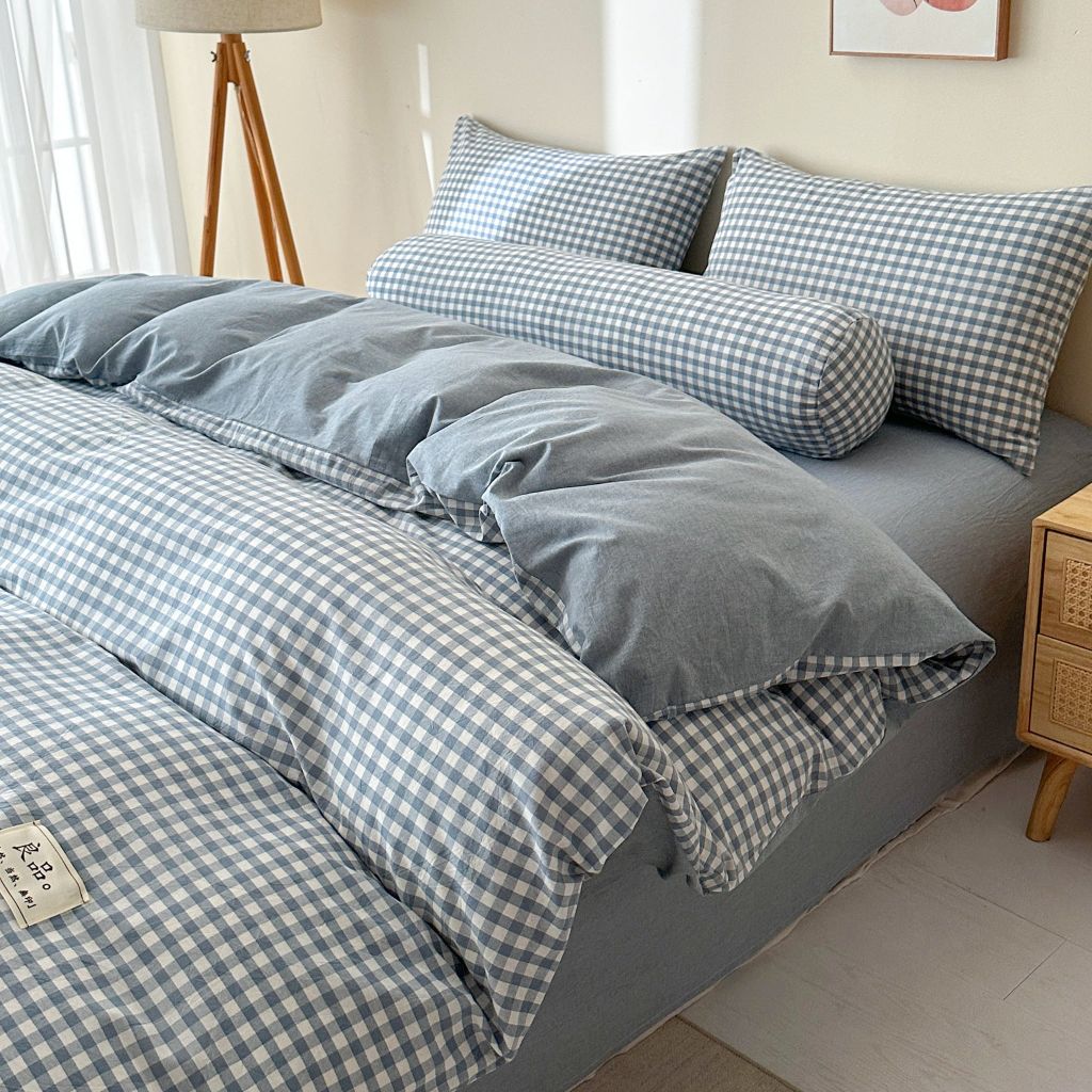 5Pcs Japan Linen |  Standard size duvet cover Bedding Set Drap Freesize | ID CL5P025COV002