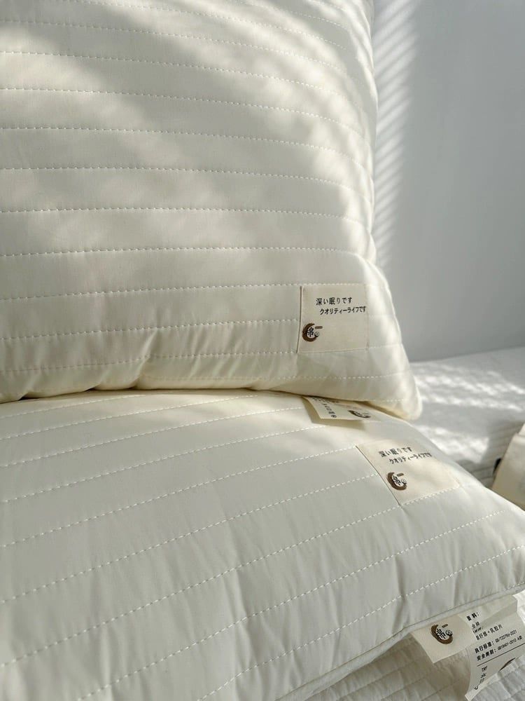 RUỘT GỐI LÔNG VŨ NHÂN TẠO CHẦN LATEX JAPAN SIZE 48*74CM