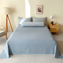 5Pcs Japan Linen |  New Colection  Bedsets Summer Blanket 230*200 Drap Freesize | ID jp025014