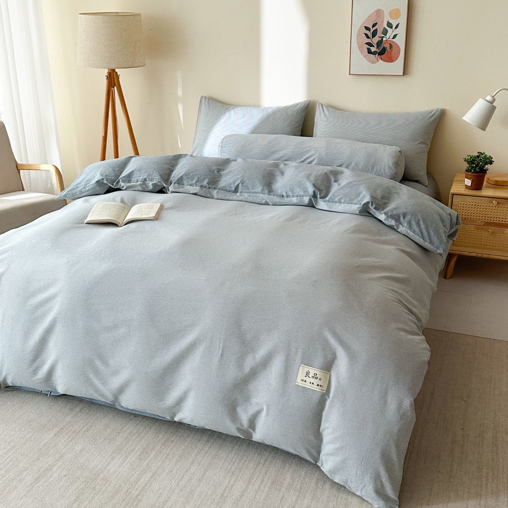 5Pcs Japan Linen |  Standard size duvet cover Bedding Set Drap Freesize | ID CL5P025COV014