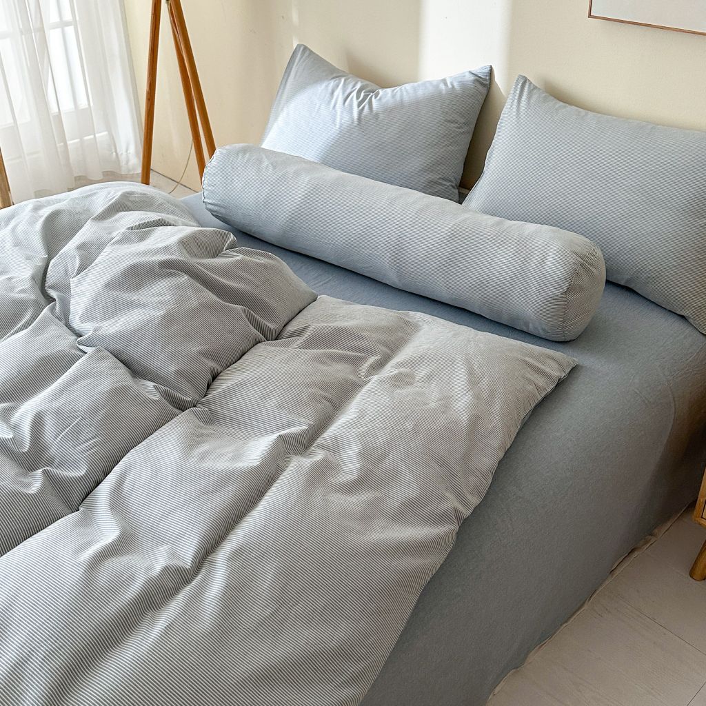 5Pcs Japan Linen |  Standard size duvet cover Bedding Set Drap Freesize | ID CL5P025COV014