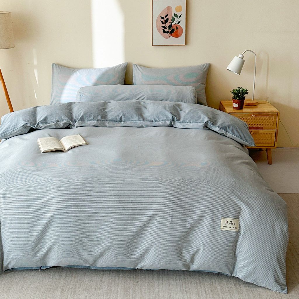 5Pcs Japan Linen |  Standard size duvet cover Bedding Set Drap Freesize | ID CL5P025COV014