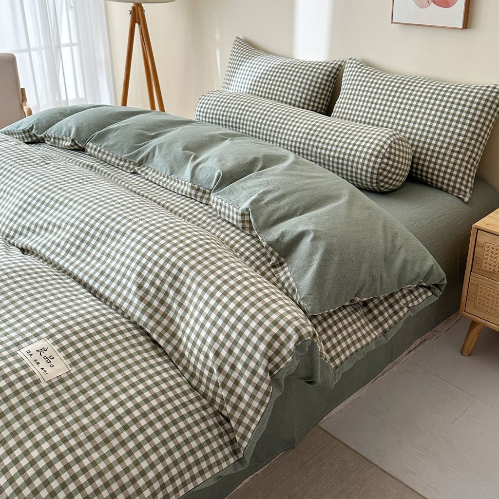 5Pcs Japan Linen |  Standard size duvet cover Bedding Set Drap Freesize | ID CL5P025COV001