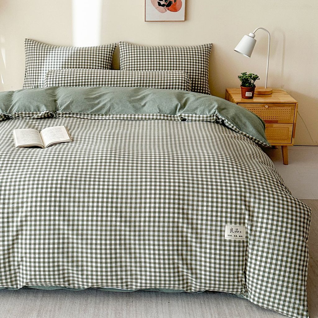 5Pcs Japan Linen |  Standard size duvet cover Bedding Set Drap Freesize | ID CL5P025COV001