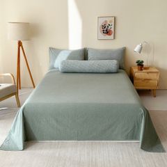 5Pcs Japan Linen |  New Colection  Bedsets Summer Blanket 230*200 Drap Freesize | ID jp025009
