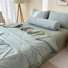 5Pcs Japan Linen |  New Colection  Bedsets Summer Blanket 230*200 Drap Freesize | ID jp025009