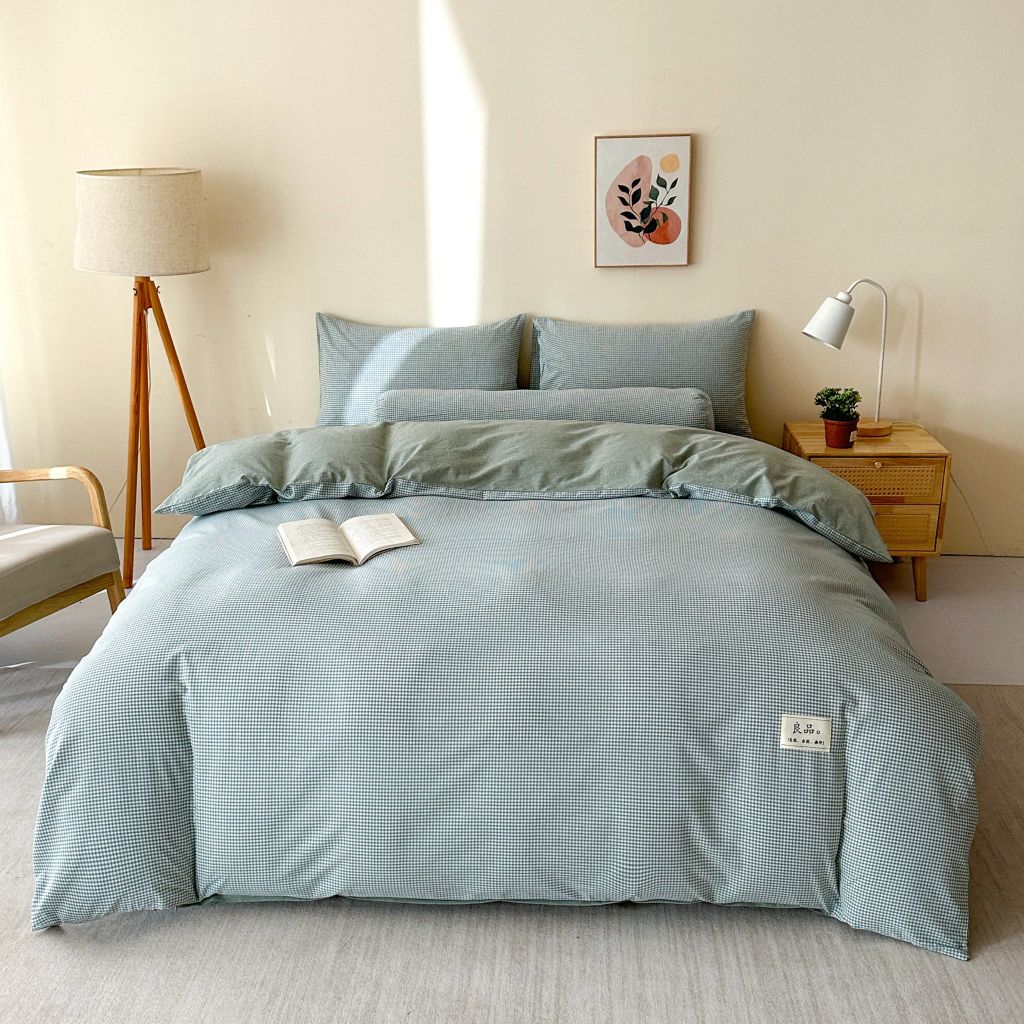 5Pcs Japan Linen |  Standard size duvet cover Bedding Set Drap Freesize | ID CL5P025COV008