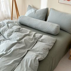 5Pcs Japan Linen |  Standard size duvet cover Bedding Set Drap Freesize | ID CL5P025COV008