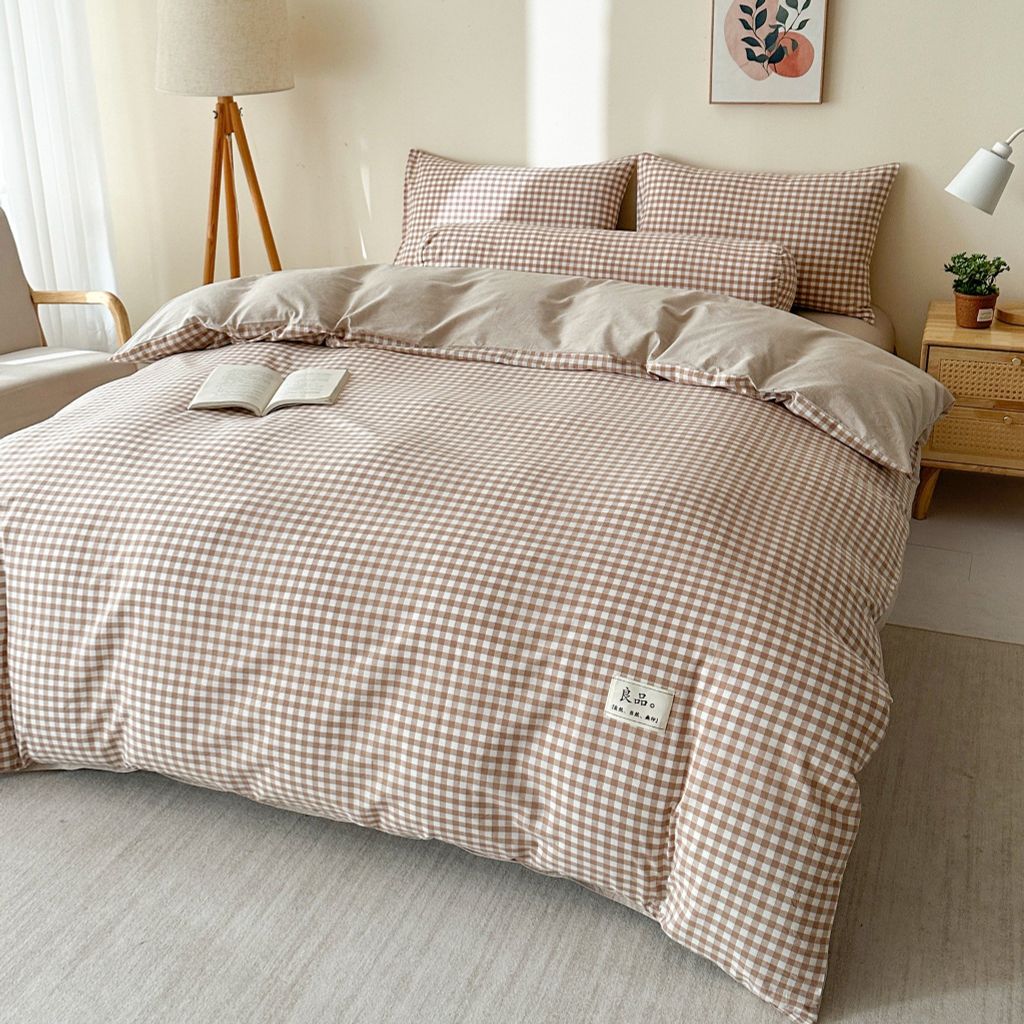 5Pcs Japan Linen |  Standard size duvet cover Bedding Set Drap Freesize | ID CL5P025COV004