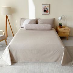 5Pcs Japan Linen |  New Colection  Bedsets Summer Blanket 230*200 Drap Freesize | ID jp025008