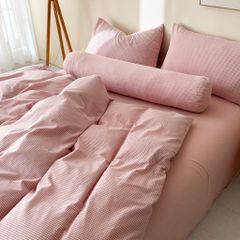 5Pcs Japan Linen |  Standard size duvet cover Bedding Set Drap Freesize | ID CL5P025COV012