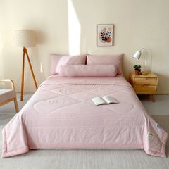 5Pcs Japan Linen |  New Colection  Bedsets Summer Blanket 230*200 Drap Freesize | ID jp025013