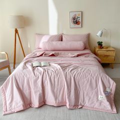 5Pcs Japan Linen |  New Colection  Bedsets Summer Blanket 230*200 Drap Freesize | ID jp025013