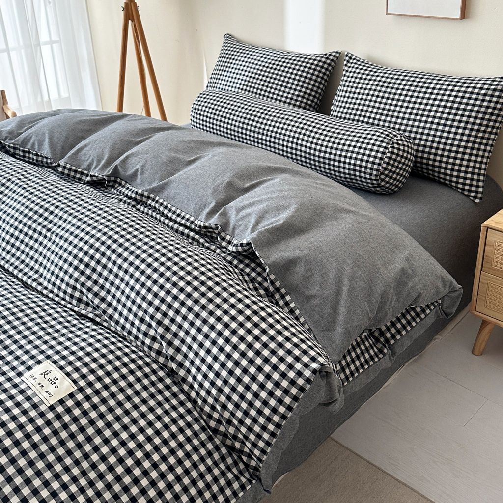 5Pcs Japan Linen |  Standard size duvet cover Bedding Set Drap Freesize | ID CL5P025COV003