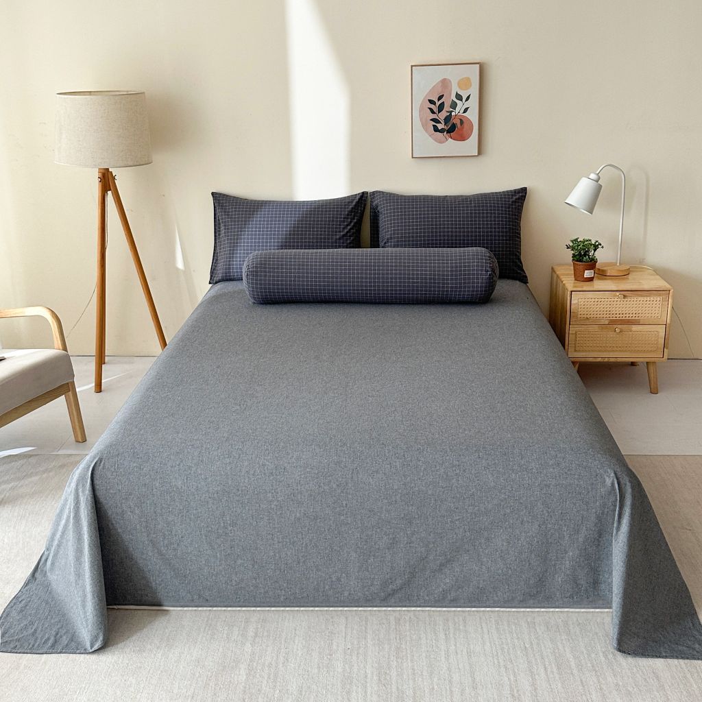 5Pcs Japan Linen |  Standard size duvet cover Bedding Set Drap Freesize | ID CL5P025COV011