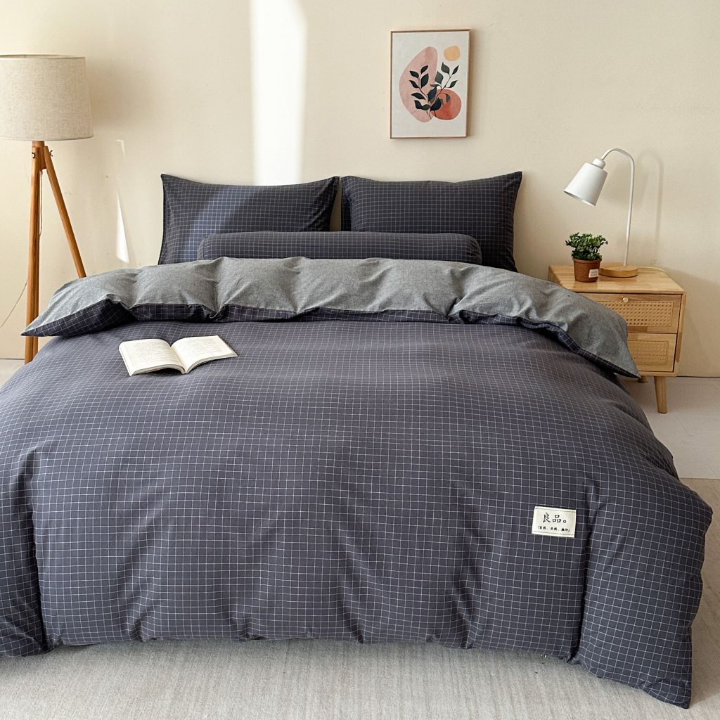 5Pcs Japan Linen |  Standard size duvet cover Bedding Set Drap Freesize | ID CL5P025COV011