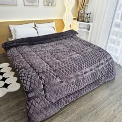 COCO WOOL BLANKET VELVET SERI.01 SIZE 230*200 (3,3KG)