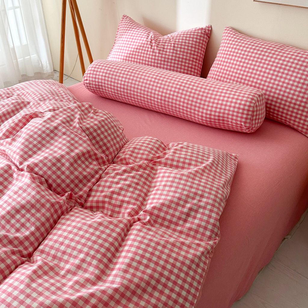 5Pcs Japan Linen |  Standard size duvet cover Bedding Set Drap Freesize | ID CL5P025COV005