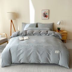 4Pcs Cotton Linen Japan | Set Cotton Đũi Nhật 4 Món Tiêu Chuẩn | ID 4PCSMUJPCLINENID25