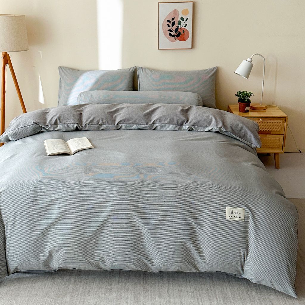 5Pcs Japan Linen |  Standard size duvet cover Bedding Set Drap Freesize | ID CL5P025COV010