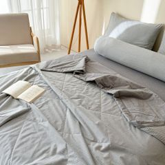 5Pcs Japan Linen |  New Colection  Bedsets Summer Blanket 230*200 Drap Freesize | ID jp025010