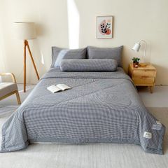 5Pcs Japan Linen |  New Colection  Bedsets Summer Blanket 230*200 Drap Freesize | ID jp025004