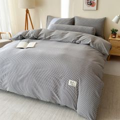 5Pcs Japan Linen |  Standard size duvet cover Bedding Set Drap Freesize | ID CL5P025COV009