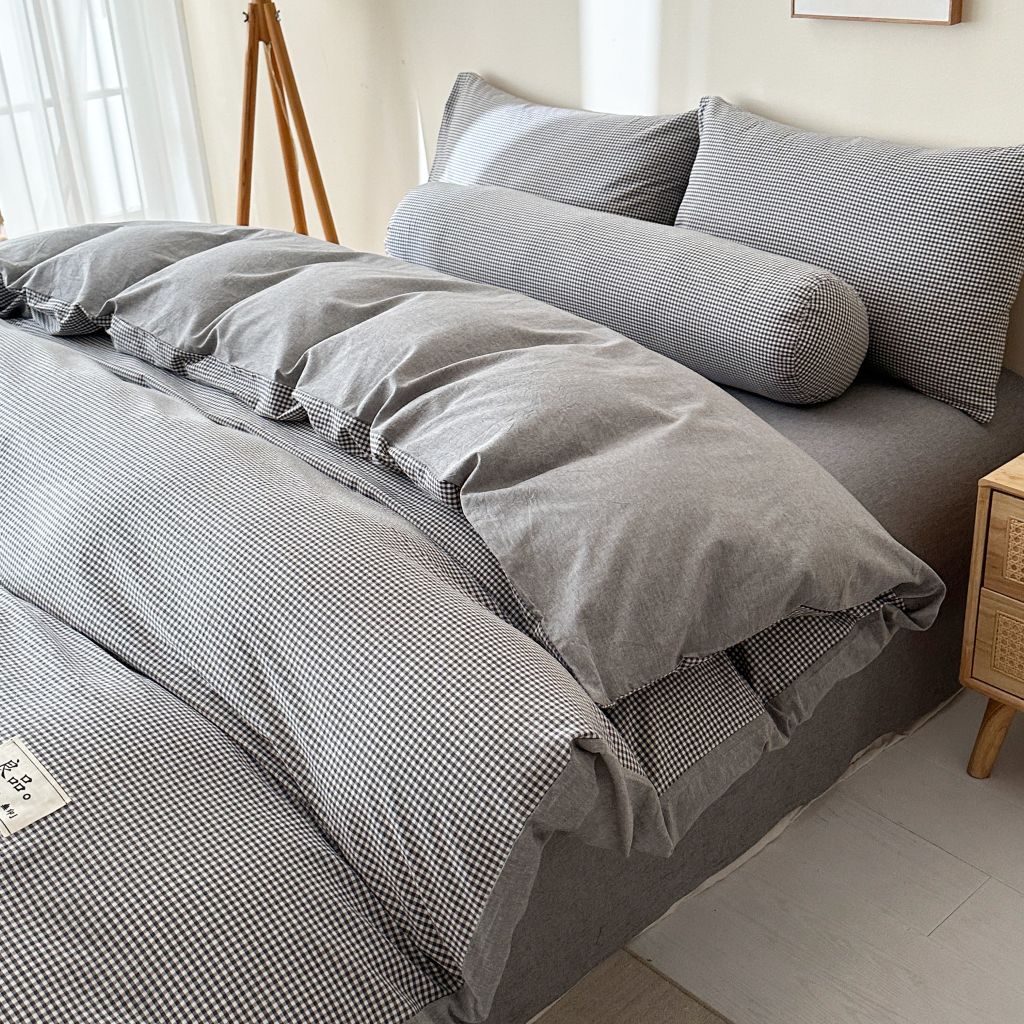 5Pcs Japan Linen |  Standard size duvet cover Bedding Set Drap Freesize | ID CL5P025COV009