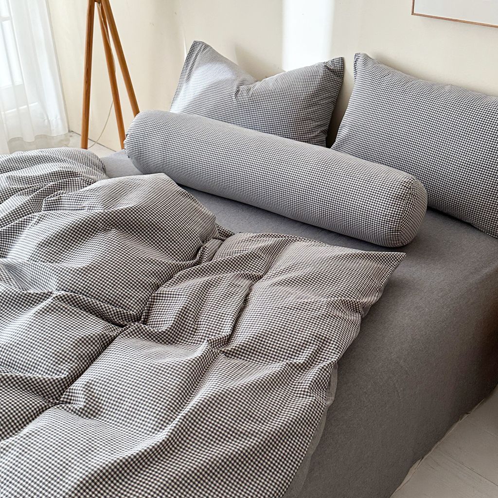 5Pcs Japan Linen |  Standard size duvet cover Bedding Set Drap Freesize | ID CL5P025COV009