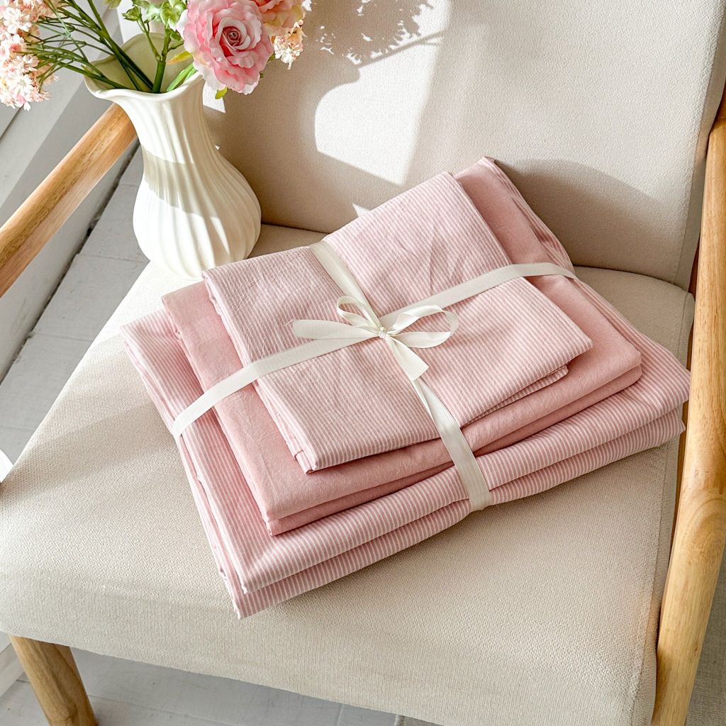 5Pcs Japan Linen |  Standard size duvet cover Bedding Set Drap Freesize | ID CL5P025COV013