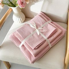 5Pcs Japan Linen |  Standard size duvet cover Bedding Set Drap Freesize | ID CL5P025COV012