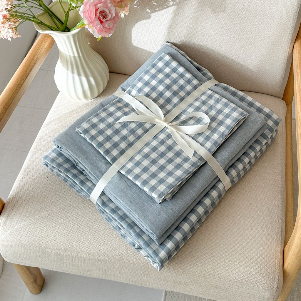 5Pcs Japan Linen |  Standard size duvet cover Bedding Set Drap Freesize | ID CL5P025COV002