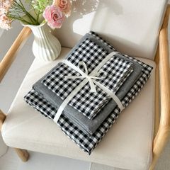 5Pcs Japan Linen |  Standard size duvet cover Bedding Set Drap Freesize | ID CL5P025COV003