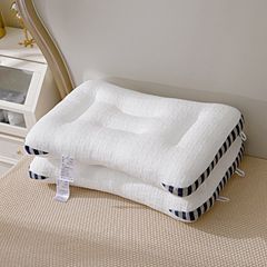 RUỘT GỐI MATXA THẤP ĐỊNH DỆT KIM MICROFIBER SIZE 48*74CM