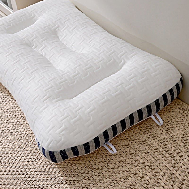 RUỘT GỐI MATXA THẤP ĐỊNH DỆT KIM MICROFIBER SIZE 48*74CM
