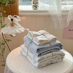 4Pcs Cloud Linen | Set Đũi Mây Phong cách trẻ trung hiện đại | ID 4PCSCLOUDLINE21