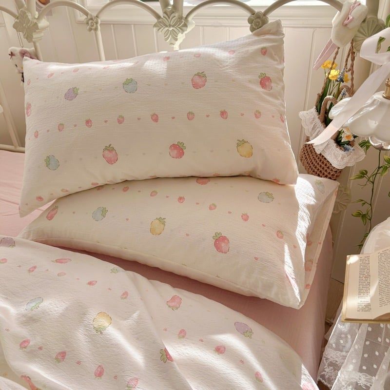 4Pcs Cloud Linen | Set Đũi Mây Phong cách trẻ trung hiện đại | ID 4PCSCLOUDLINE22