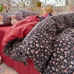 4Pcs Cloud Linen | Set Đũi Mây Phong cách trẻ trung hiện đại | ID 4PCSCLOUDLINE24