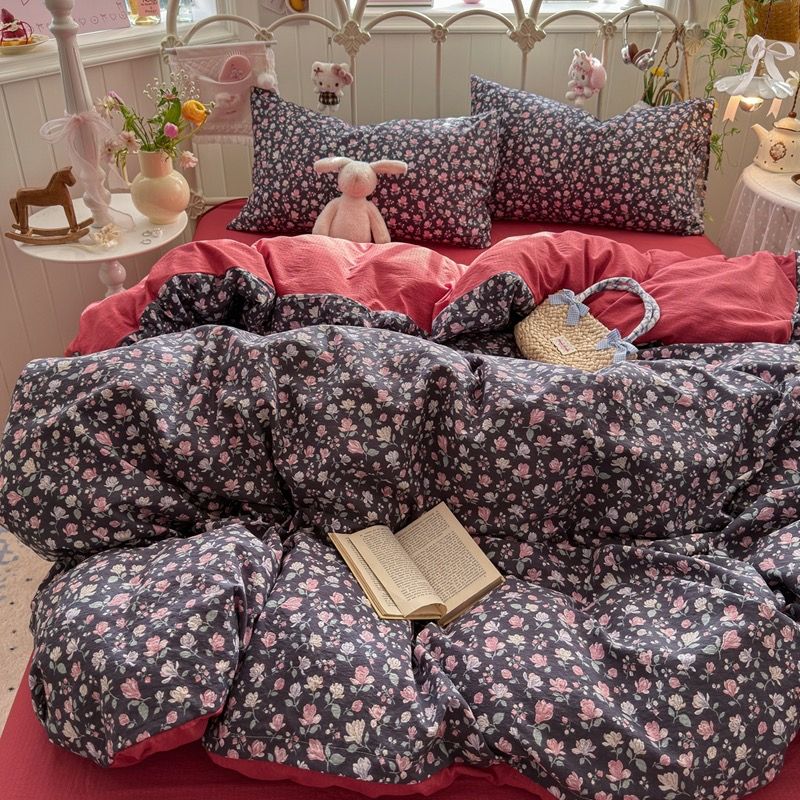 4Pcs Cloud Linen | Set Đũi Mây Phong cách trẻ trung hiện đại | ID 4PCSCLOUDLINE24