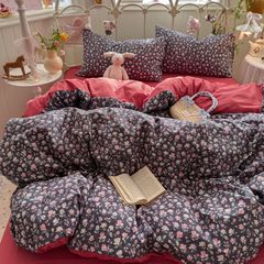 4Pcs Cloud Linen | Set Đũi Mây Phong cách trẻ trung hiện đại | ID 4PCSCLOUDLINE24