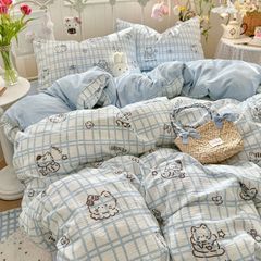 4Pcs Cloud Linen | Set Đũi Mây Phong cách trẻ trung hiện đại | ID 4PCSCLOUDLINE25