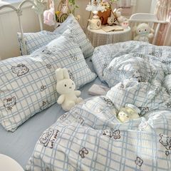 4Pcs Cloud Linen | Set Đũi Mây Phong cách trẻ trung hiện đại | ID 4PCSCLOUDLINE25
