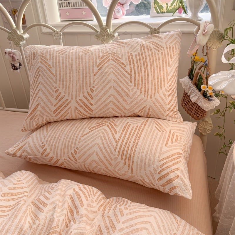 4Pcs Cloud Linen | Set Đũi Mây Phong cách trẻ trung hiện đại | ID 4PCSCLOUDLINE26